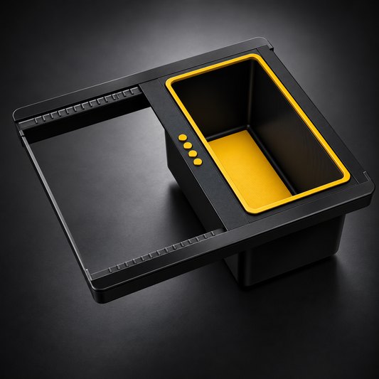 Sliding Tray for Rivian R2 | Top Tray Only, No Base Console